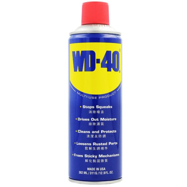 WD40 MULTIPURPOSE OIL 382ML  多用途润滑油