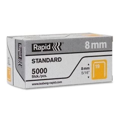 RAPID 23 STAPLES PIN 13/8-5000/BOX