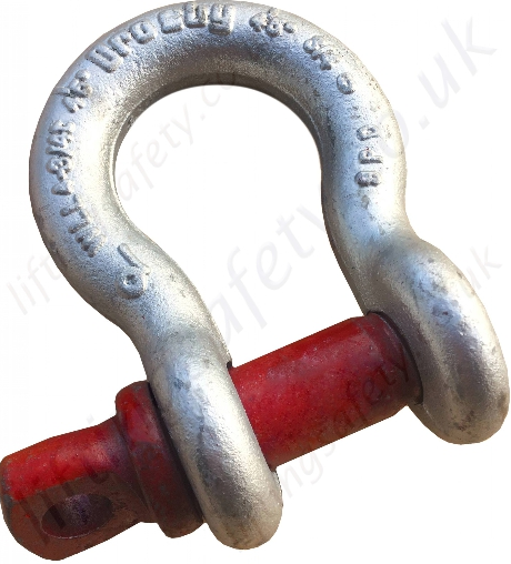 GALVD BOW SCREW PIN SHACKLE