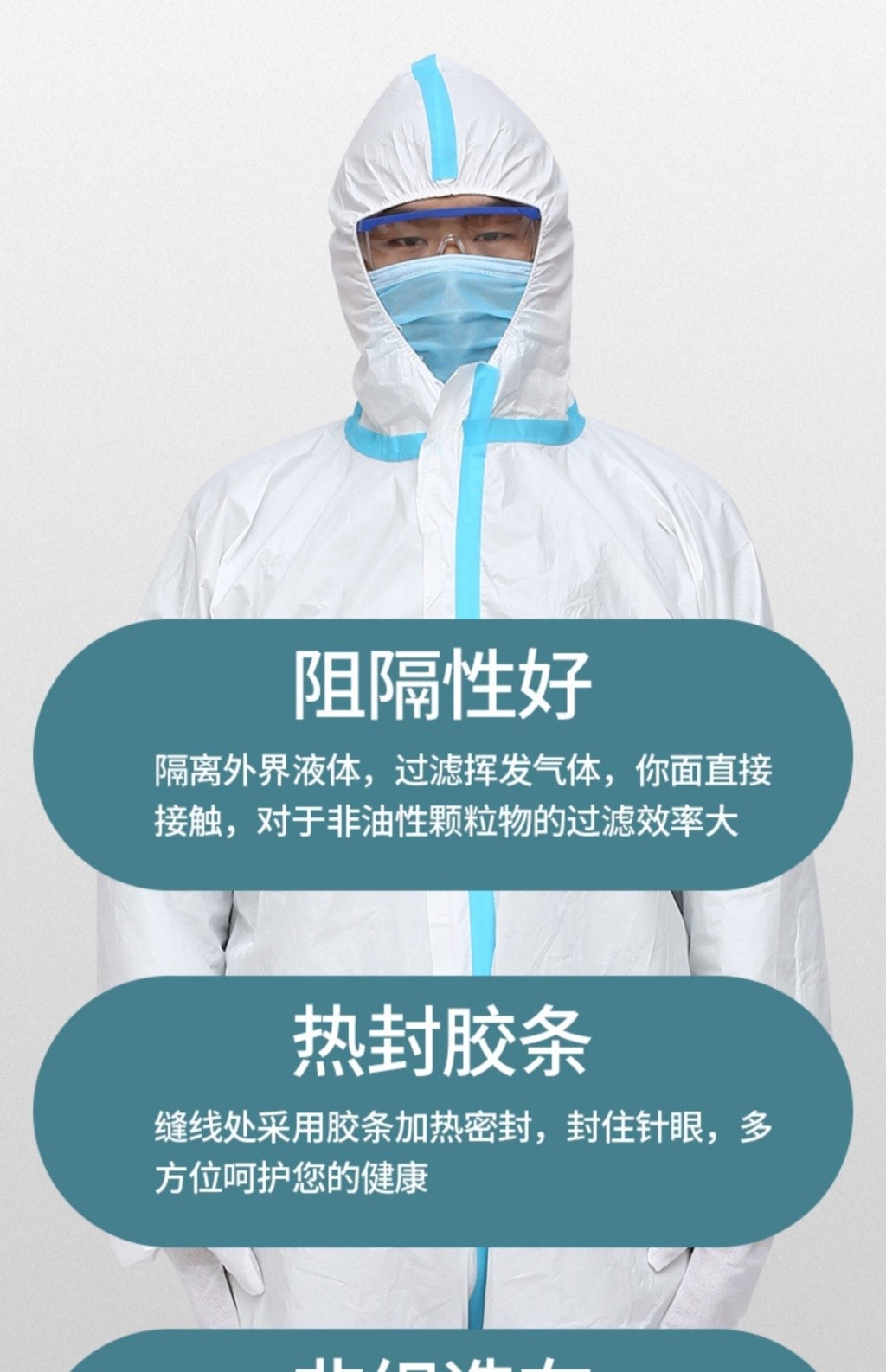 DISPOSABLE PROTECTIVE CLOTHING